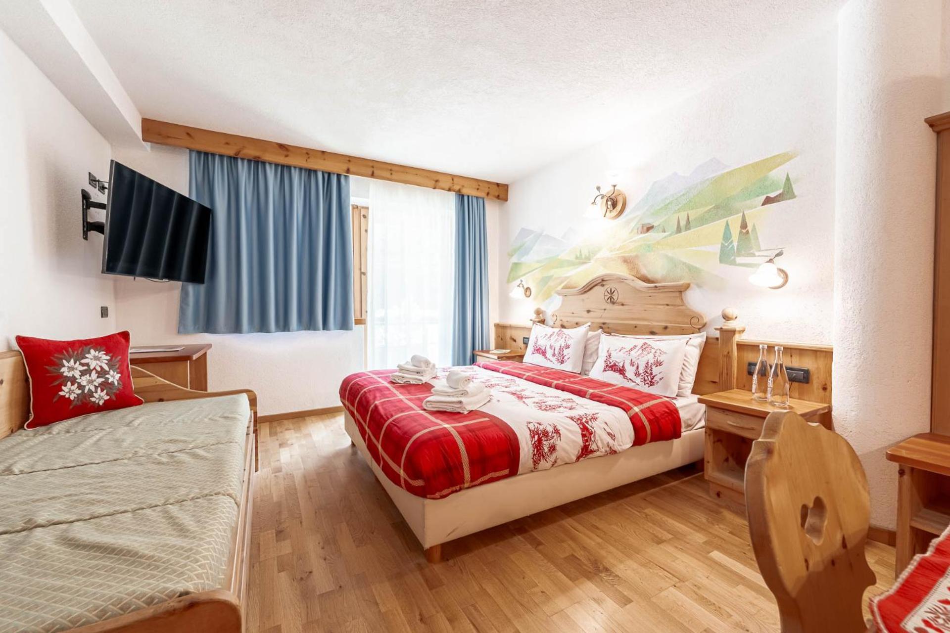 Hotel Villetta Maria Cottage Canazei Bagian luar foto