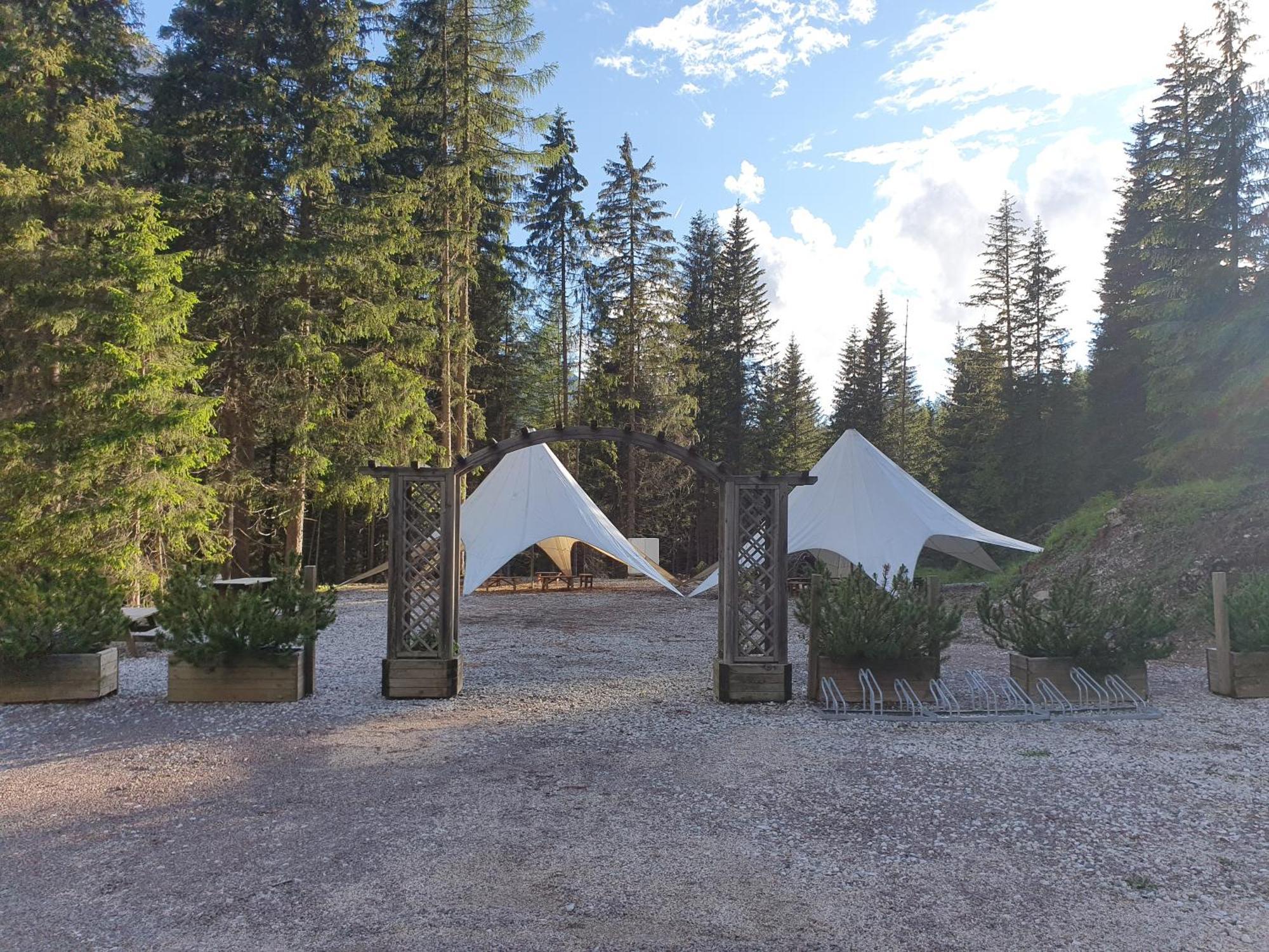 Hotel Villetta Maria Cottage Canazei Bagian luar foto