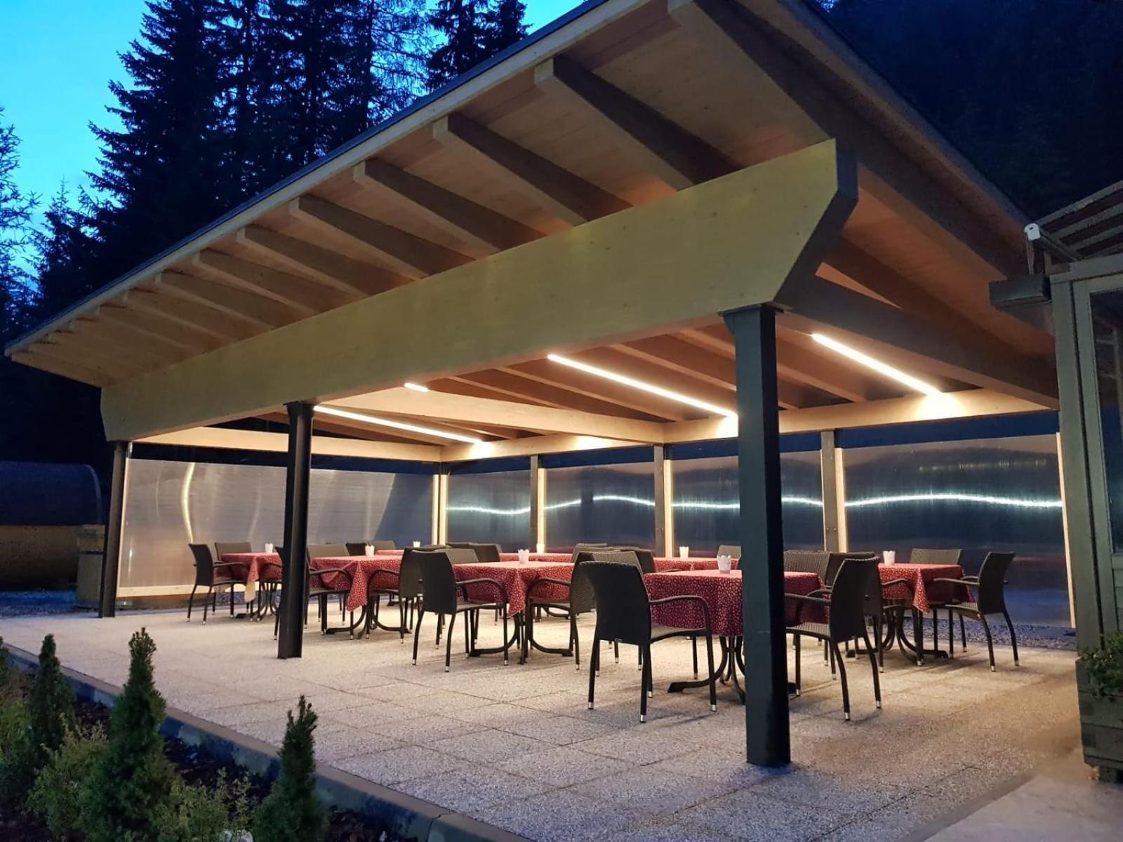 Hotel Villetta Maria Cottage Canazei Bagian luar foto